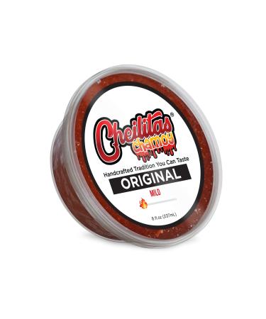 Cheilitas Chamoy Mexican Rim Candy Dip Paste 8 oz | Hand Crafted for Drinks, Cocktails, Micheladas, Beer and More (Original) Original 8 Fl Oz (Pack of 1)