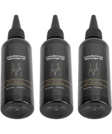 Essential Cellulite Massage Oil - Slimming & Moisturizing (3 Pieces) for Improved Blood Circulation | Perfect for Everyday Use - Buy Online on GoSupps.com