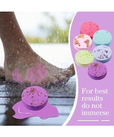 Tallew Lavender Shower Steamers - Pack of 6 Aromatherapy Shower Bombs for Relaxation and Wellness - Gift for Men and Women - Buy Online on GoSupps.com