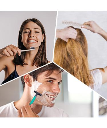 Travel Toothbrush & Toothpaste Set - 12 Individually Packaged Hygiene Kits for Hotels & Travel - Buy Online on GoSupps.com