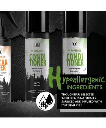 NO NONSENSE Conditioner - EWG VERIFIED - Organic - Sulfate and Paraben Free. All Natural | Cruelty Free | Vegan | CertClean Certified - Buy Online on GoSupps.com