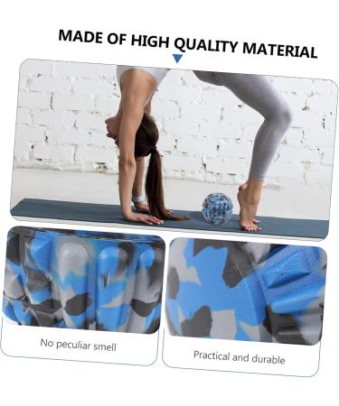 Goohochy Massage Ball Fascia Massage Tool for Foot Relief & Plantar Fasciitis Round Foot Roller & Hairbrush Combination Ideal for Fitness & Relaxation - Buy Online on GoSupps.com