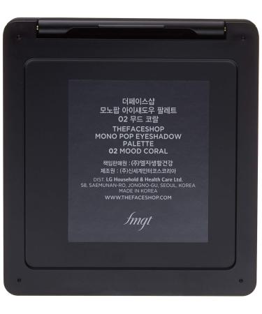 The Face Shop Monopop Eyeshadow Palette | 9 Vibrant Shades for Stunning Makeup Looks | Shop Internationally - Buy Online on GoSupps.com