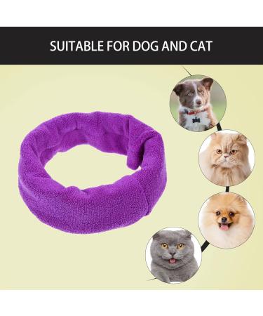 POPETPOP Earmuff Portable Ears Covers Ear Multi-Function Warmer Dog for Protection Pet Supply Lint Puppy M Purple - Buy Online on GoSupps.com