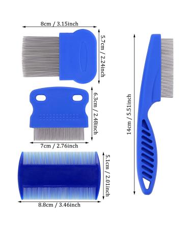5-Piece Cobee Fine Tooth Dog Flea Lice Comb & Tear Stain Remover for Grooming - Buy Online on GoSupps.com