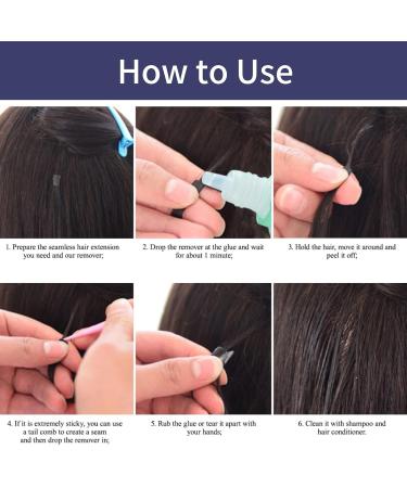 TBeautfave Wig Glue Remover Tape Extensions Remover Wig Glue Remove Adhesive Remover for Hair Replacement Lace Front Wig & Poly Hairpieces & Toupee & Cosmetic Hair Systems Bonding Removal - Buy Online on GoSupps.com
