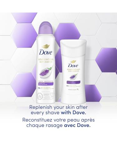 Dove Advanced Care Lavender Scent Dry Spray Antiperspirant Deodorant for Women with Pro-Ceramide Technology for Soft Resilient Skin 107g - Buy Online on GoSupps.com