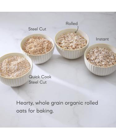 Nature's Path Organic Old Fashioned Oats Oatmeal 510 g (Pack of 6) Non-GMO - Buy Online on GoSupps.com