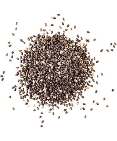 Organic Chia Seeds 1kg | Protein Sources Omega 3 Fiber | Salvia Hispanica | Premium Quality - Buy Online on GoSupps.com