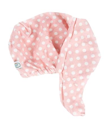 Vintage Cosmetic Co. Pink Polka Dot Hair Turban â€“ 1 Count | Stylish Hair Care - Buy Online on GoSupps.com