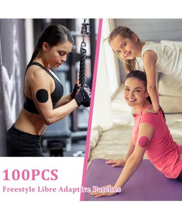 Buy Timgle 100 Pack Freestyle Sensor Covers - Waterproof Adhesive Patches for CGM Protection | Sweatproof & Pre-Cut Multi Color Bandages - International Shipping Available - Buy Online on GoSupps.com