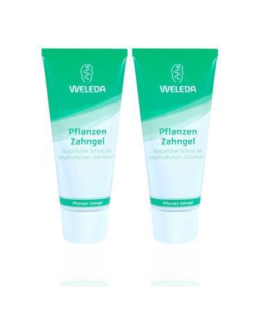 Pack of 2 tubes of Weleda herbal toothpaste, 75 ml