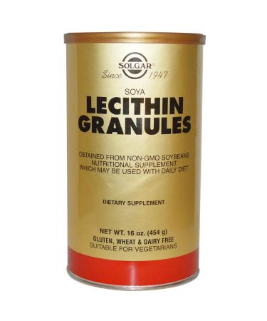Solgar Soya Lecithin Granules 16 oz (454 g)