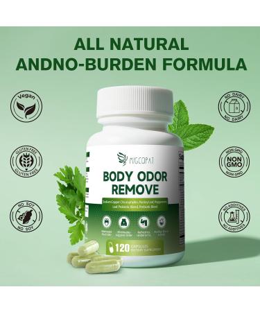 Chlorophyll Body Deodorizing Supplement with 10 Billion CFU Probiotic Vitamin C & E Parsley Peppermint Green Tea Prebiotics Chlorophyll Capsules Supports Breath & Whole-Body Freshness 120 Caps - Buy Online on GoSupps.com