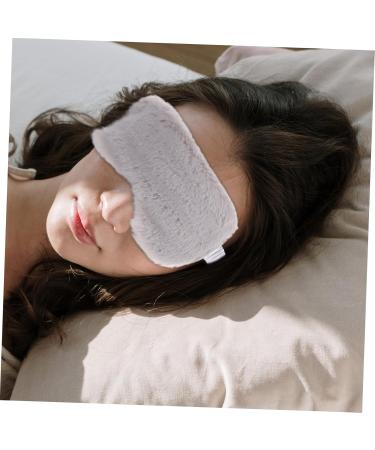 Beaupretty 6pcs Rabbit Fur Blackout Eye Mask & Ice Bag - Plush Sleep Masks for Ultimate Comfort - Buy Online on GoSupps.com