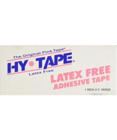 HY-Tape Original Pink Tape 1 x 5 yds - 1 Count Pack - Medical Grade Adhesive Tape - Buy Online on GoSupps.com