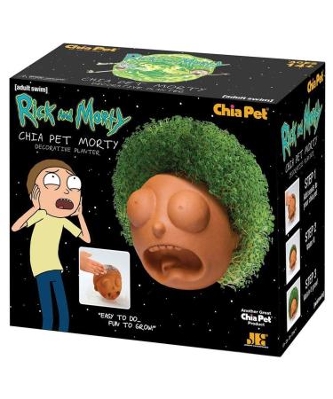Chia Pet Rick Decorate Planter Morty