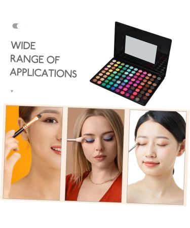 WOONEKY 1pc 88 Shadow Palette Matte Eyeshadow Cosmetic Accessory High Pigmented Eyeshadow Plastic - Buy Online on GoSupps.com