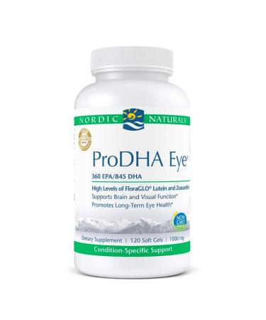 Nordic Naturals ProDHA Eye 1000 mg 120 Softgels - Buy Online on GoSupps.com