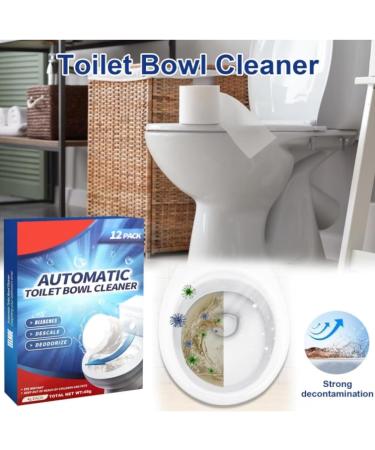 12PCS Toilet Cleaner Toilet Bowl Cleaner Toilet Descaler Heavy Duty Toilet Limescale Remover Toilet Cleaning Active Tablets Toilet Cleaner and Descaler Deep Cleaning Toilet Fresheners Toilet Tablets - Buy Online on GoSupps.com