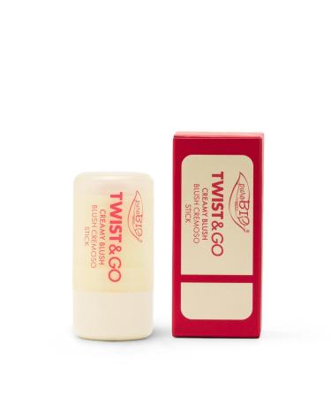 PUROBIO Purobio - Creamy Blush Fraise Twist & Go - 04-5 gr