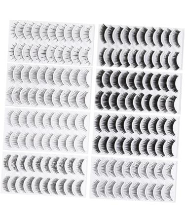 minkissy 80 Pairs Stick on Eyelashes Long Fake Eyelashes Lashes for Women Thickness Eyelashes Makeup Eyelash Beauty Favors Supplies Fluffy False Eyelashes Reusable Eyelashes Dense 3D Cart - Buy Online on GoSupps.com