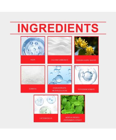 Gentle Clean Toothpaste - Removes Stains Relieves Hot/Cold Sensitivity Daily Care Fresh Breath(1PCS) 1 Fl Oz (Pack of 1) - Buy Online on GoSupps.com