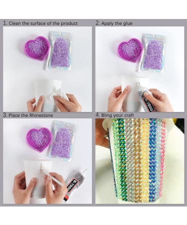 2500pcs 4mm AB Jelly Rhinestone Non Hotfix Nail Stones - DIY Nail Art Decoration - Chalk White - Buy Online on GoSupps.com