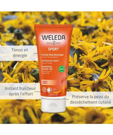 WELEDA - SPORTS HYGIENE CARE KIT: Arnica Roller + Arnica Massage Oil + Arnica Sports Shower Gel - Sports preparation and recovery - NATRUE* - Vegan*** -75+100+200 ml - Buy Online on GoSupps.com
