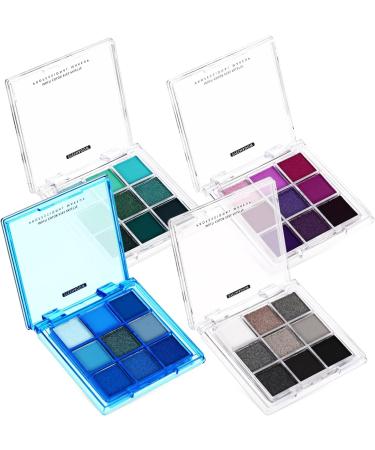 Healvian 16 Pcs Eye Shadow Palette Eye Makeup Palette Eyeshadow Palette Colorful Eye Make-up Palettes Plastic 1 count (Pack of 1) Multix4pcs - Buy Online on GoSupps.com