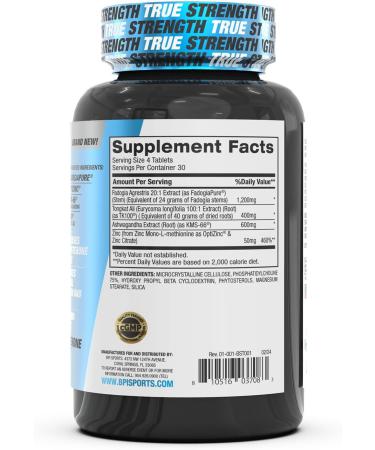 BPI Sports Best Test - Top Testosterone Booster for Men | Muscle Recovery Energy Stamina & Metabolism Support | 30 Servings - Buy Online on GoSupps.com
