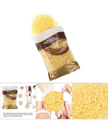 Professional Hard Wax Pearls - Pain-Free Hair Removal 1000g Honey | No-Strip Depilatory Wax Pellets for Gentle Waxing - Buy Online on GoSupps.com