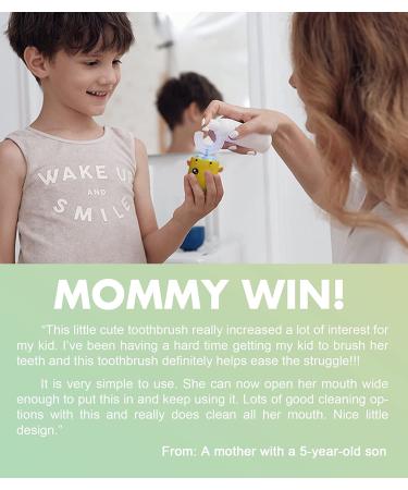 Kids Electric Toothbrush with 5 Cleaning Modes | Rechargeable U-Shaped Toothbrush for Ages 7-15 - Buy Online on GoSupps.com