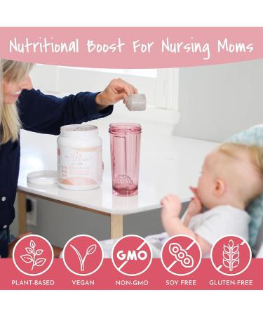 MILK DUST Protein Powder 660g | Breastfeeding Powder for Nursing Moms | Lactation Support Pea Powder | Vegan & Dairy-Free | Sweet Vanilla | 22 Servings (Vanilla.) - Buy Online on GoSupps.com
