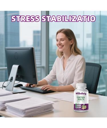 Cortisol Supplements for Women Men, High Cortisol Reducer Health, Detox Cortisol Manager for Stress Relief ,Mood and Sleep with Ashwagandha, L-Theanine, Lower and Control - Non-GMO,Vegan 60 Capsules 60 Count (Pack of 1) - Buy Online on GoSupps.com