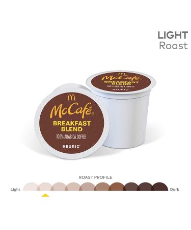 McCaf Breakfast Blend Keurig Single Serve K-Cup Pods 72 Count - Light Roast Coffee Pods - Buy Online on GoSupps.com