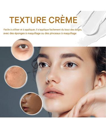 Cream Foundation - Moisturizing Concealer Foundation - Matte Finish 50g for Uneven Skin Tone - Buy Online on GoSupps.com