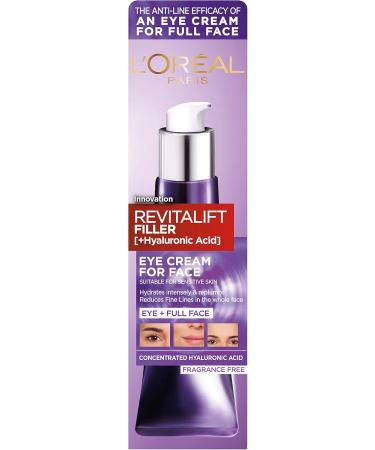 L'Or al Paris - Revitalift Filler Eye Cream for Face 30 ML - Buy Online on GoSupps.com
