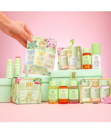 Pixi Beauty Tonic Trio | Holiday Edition Gift Set with 3 Pixi Favorite Tonics | Glow Tonic, Vitamin- C Tonic, Rose Tonic | Calming, Hydrating, Gentle Exfoliating and Smoothing 1 Count (Pack of 3) - Buy Online on GoSupps.com