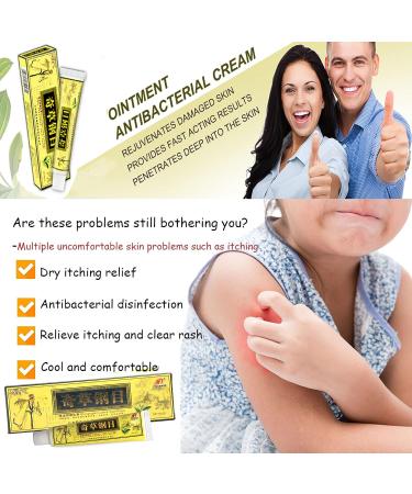 Chinese Herbal Eczema Psoriasis Cream - Natural Treatment for Dermatitis, Tinea Manus - 5pcs Lot - Buy Online on GoSupps.com