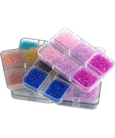 Mini perles transparentes color es sans trou pour moules en r sine fabrication de bijoux de 1 3 mm pour vase 15 - Buy Online on GoSupps.com