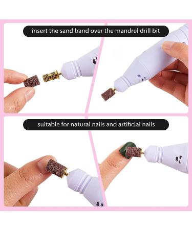 20 Pieces Replacement Nail Drill Bits for Electric File - Silver & Gold - Buy Online on GoSupps.com