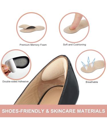 6 Pairs Premium Heel Cushion Pads - Prevent Pain & Blisters | Shoe Inserts for Men & Women - Buy Online on GoSupps.com