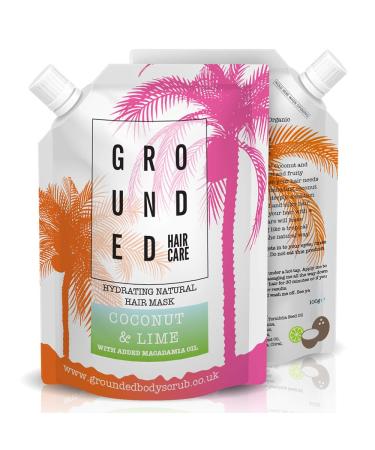 Grounded Body Scrub Hair Mask Coconut and Lime
