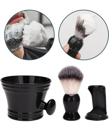 Perfeclan Razor Shell Shaving Brush Set - Ultimate Father's Day Gift & Grooming Tool for Home & Salon - Black Accessories - Buy Online on GoSupps.com