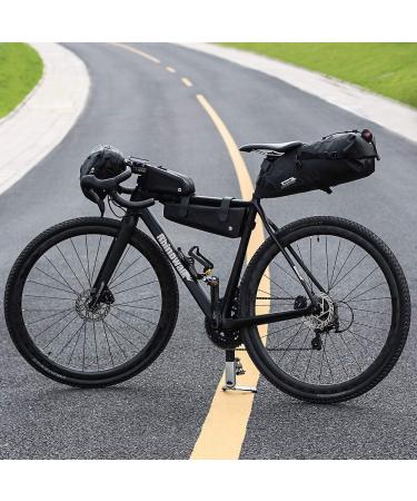 Waterproof Bicycle Saddle Bag 10L - Black | Rainproof Seat Bag for Mountain & Road Bikes - Professional Cycling Accessories - Buy Online on GoSupps.com