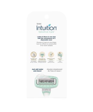 Schick Intuition Disposable Razors for Women - Sensitive Skin - 3 Count - Buy Online on GoSupps.com
