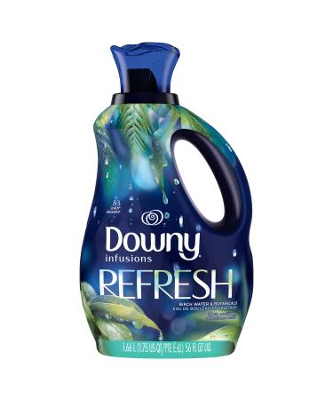 Downy Infusions Laundry Fabric Softener Liquid, Refresh, Birch Water & Botanicals, 56 Fl Oz - Buy Online on GoSupps.com