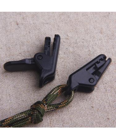 Buy 10-Pack Baby Pacifier Clips - Multifunctional Reusable Plastic Black Badge Clips & Bib Holders - International Shipping Available - Buy Online on GoSupps.com