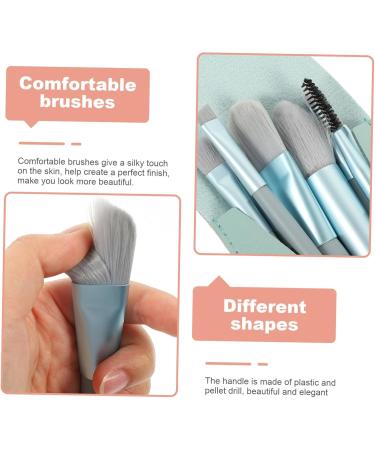 FRCOLOR 5 Sets Travel Makeup Lip Brush Women s Suits Beauty Kit Soft Makeup Brush Cosmetics Supply Brush for Makeup Girls Supple Makeup Brush Portable Wood Beauty Products Miss - Buy Online on GoSupps.com